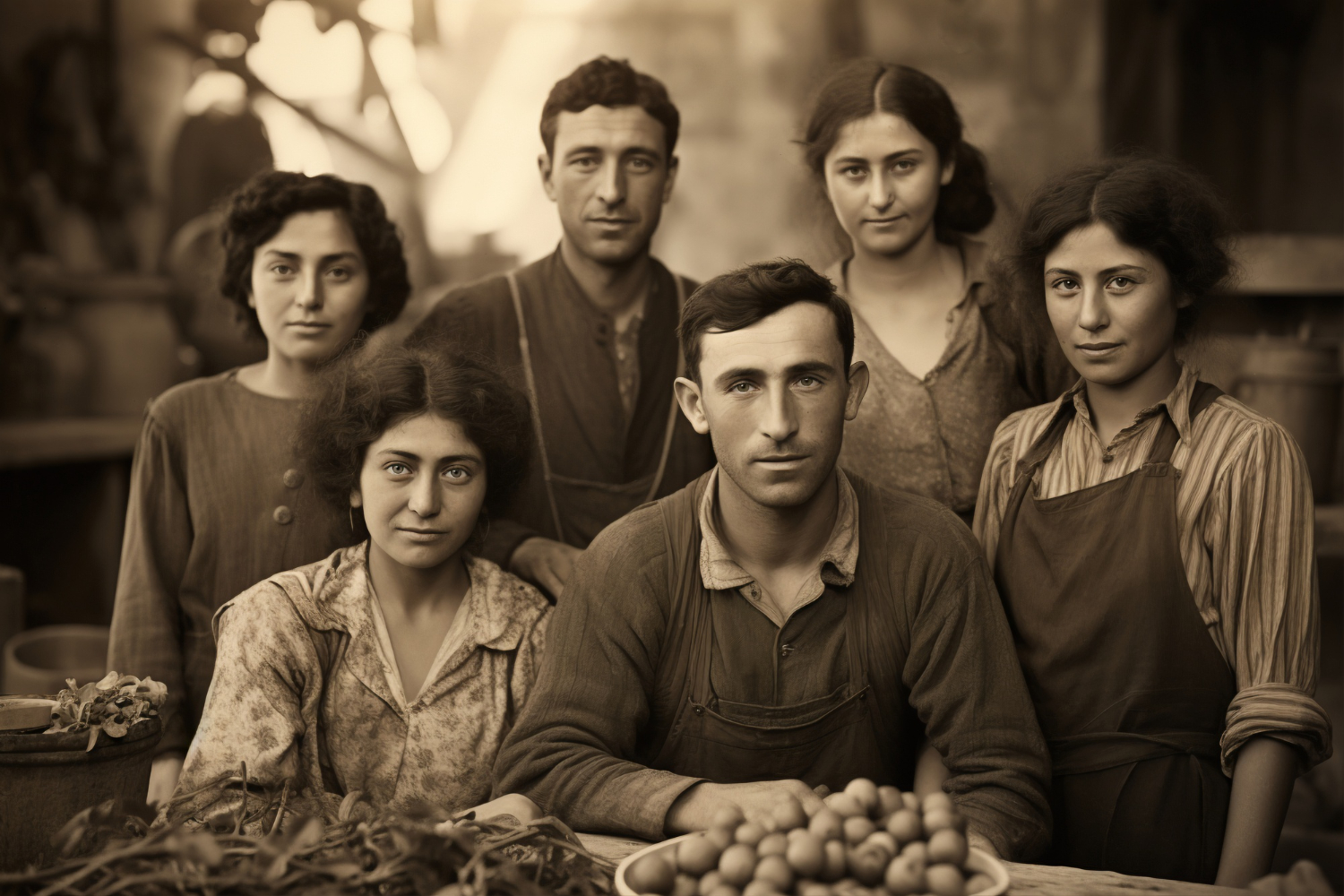 Old family portrait